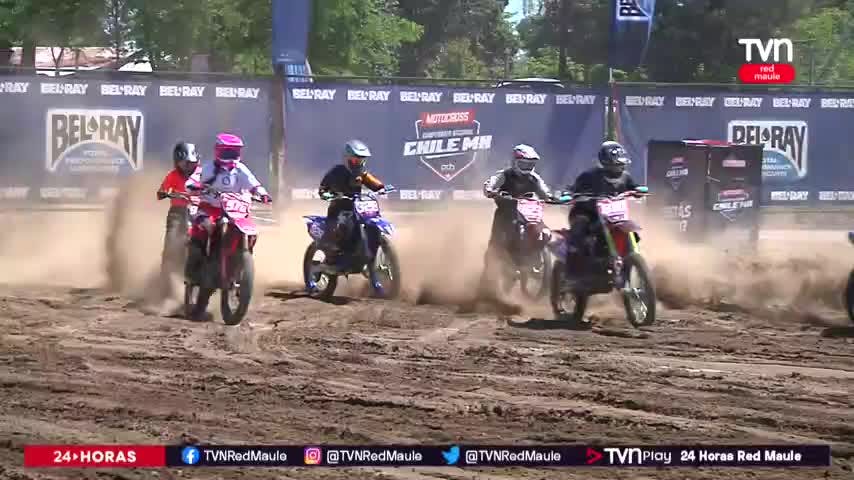 En Linares se corrió séptima fecha de nacional de motocross