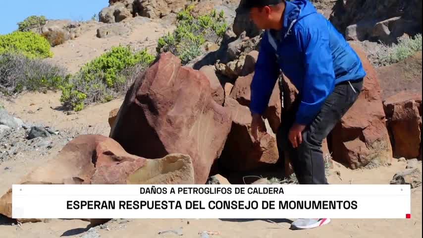 Preocupación por daños a petroglifos de Caldera