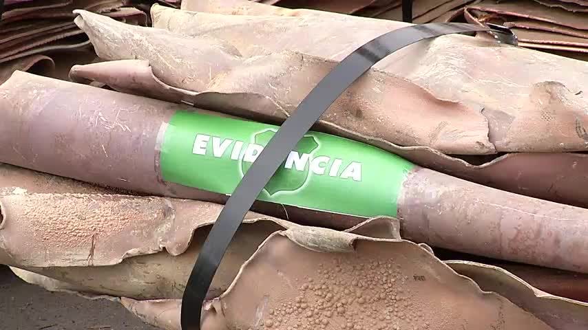 Detienen a banda presuntamente involucrada en robo de cobre