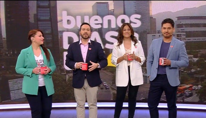 ¡Gino Costa y Pauli Alvarado nos acompañan en el Buenos Días a Todos