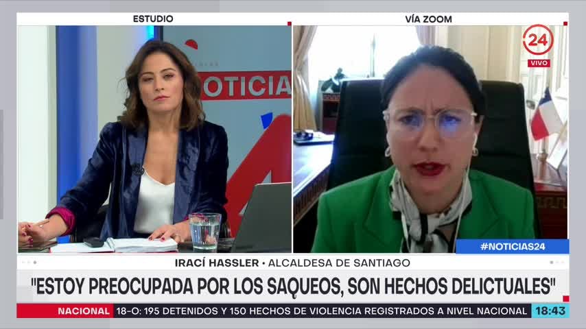 Irací Hassler: Estoy preocupada y molesta por los hechos delictuales que afectan a la comunidad
