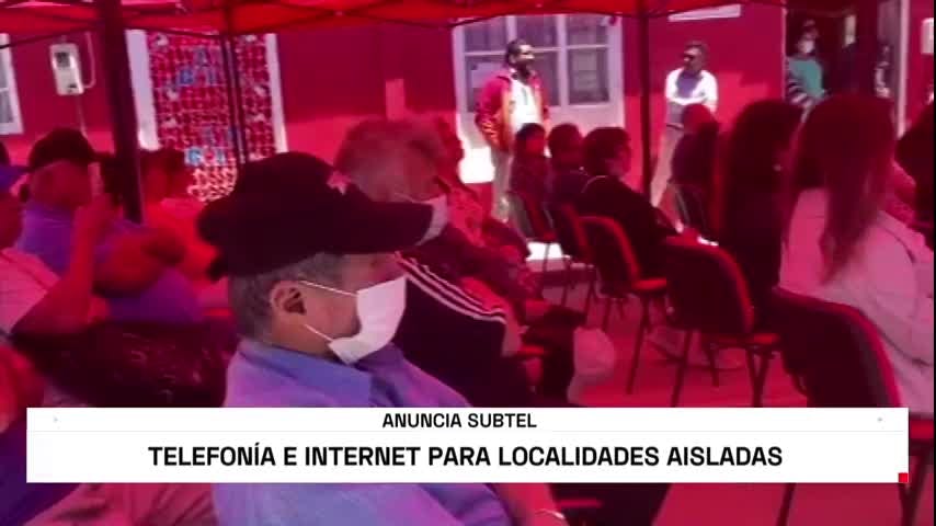 Localidades tendrán internet y conexiones telefónicas