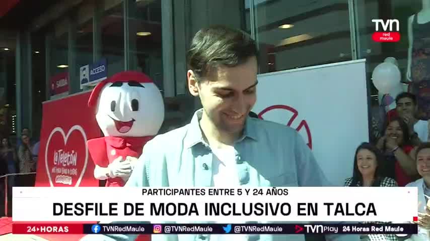Desfile de moda inclusivo se realizó en Talca