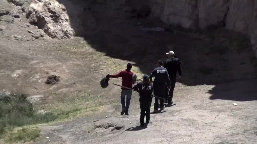 En el sector ojo de opache realizan el hallazgo de restos humanos