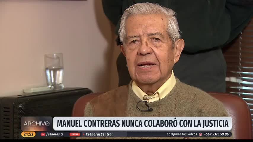 Archivo 24: El día que Manuel Contreras fue detenido