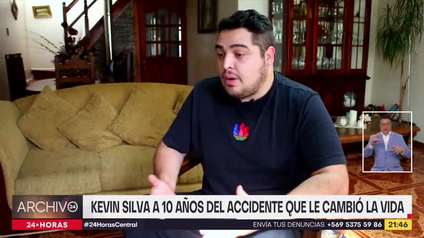 Archivo 24: Kevin Silva a 10 años del accidente que le cambió la vida