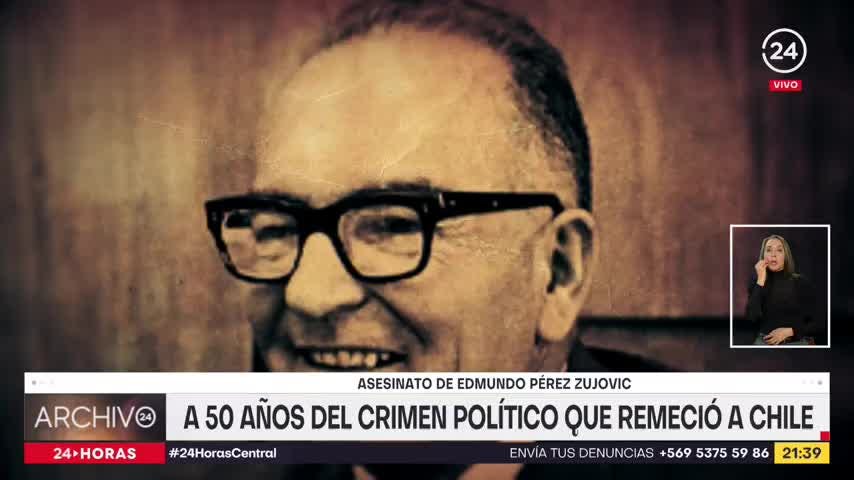 Archivo 24: A 50 años del asesinato de Edmundo Pérez Zujovic