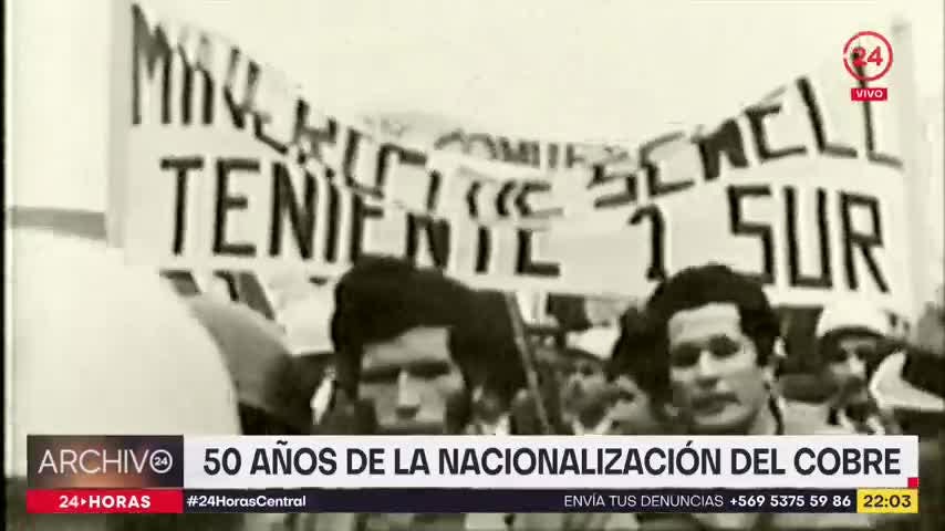 Archivo 24: 50 años de la nacionalización del cobre