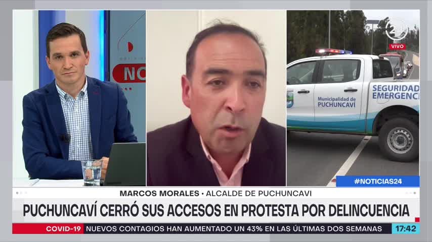 Alcalde de Puchuncaví: Tuvimos que cortar una carretera para que nos ofrezcan abrir las puertas de La Moneda