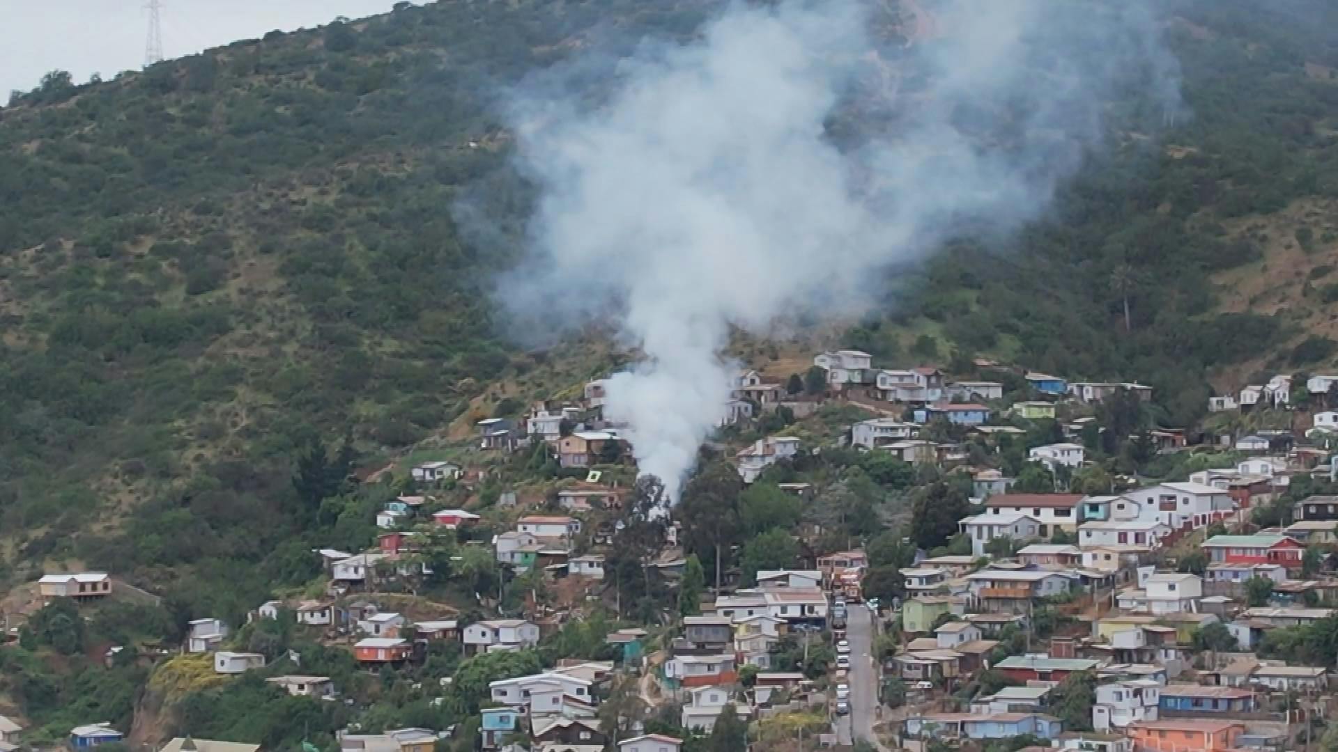 Incendios dejaron tres fallecidos en distintos puntos de Viña del Mar