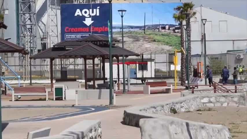 Nueva costanera en Playa Negra de Penco