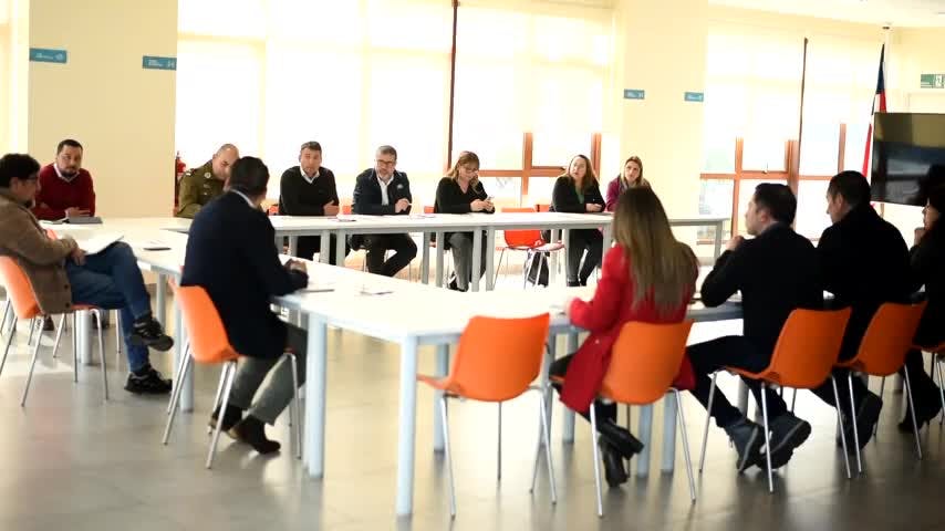 Autoridades se reunieron en Coronel tras violenta balacera