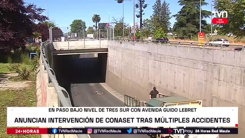 Tras choques reiterados: Conaset intervendrá en Paso Bajo Nivel