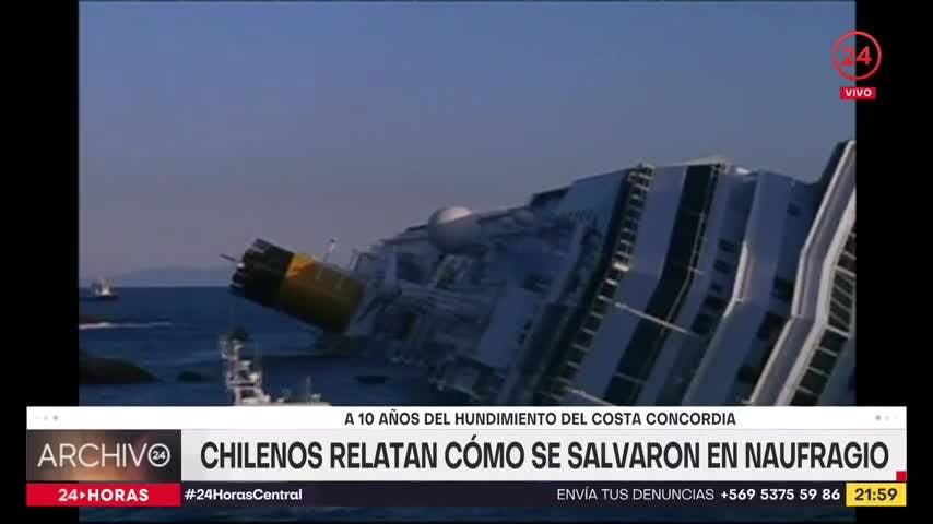 Archivo 24: A 10 años del hundimiento del Costa Concordia