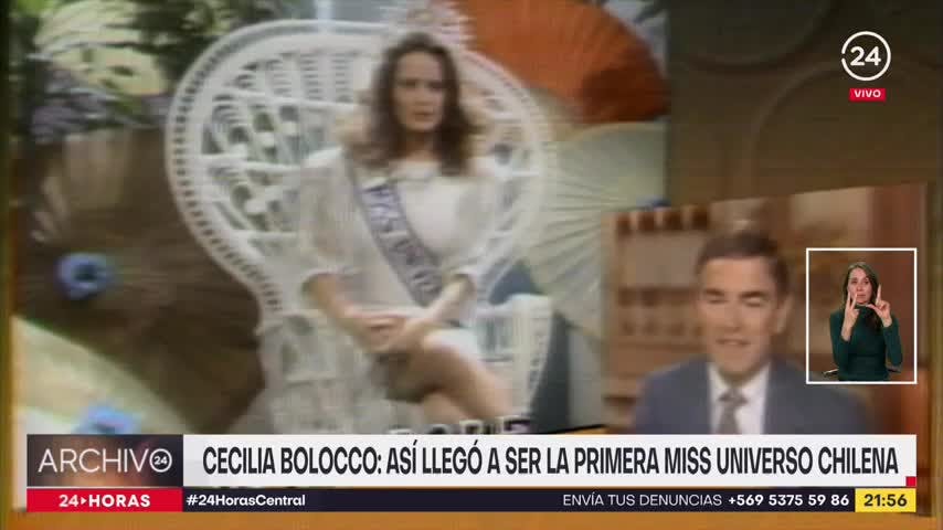 Archivo 24: Cecilia Bolocco, así llegó a ser la primera Miss Universo chilena