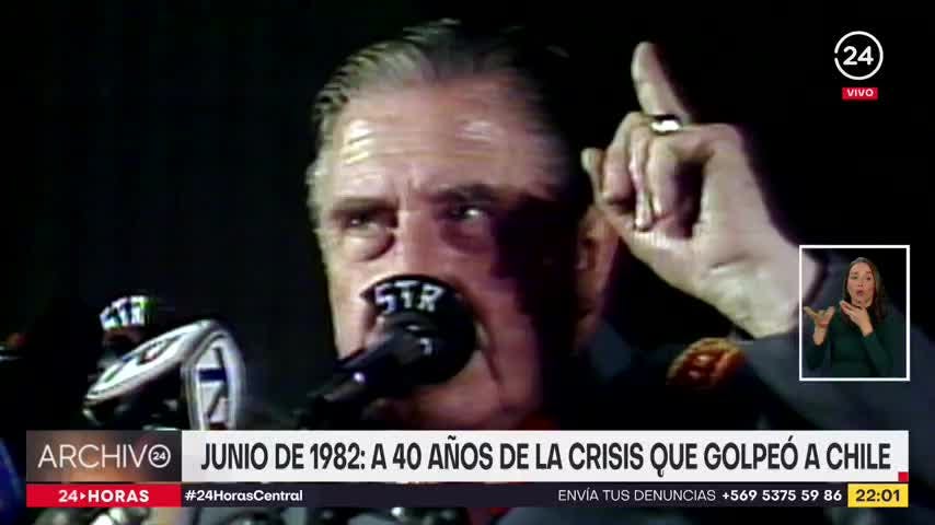 Archivo 24: A 40 años de la crisis que golpeó a Chile