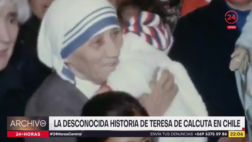 Archivo 24: la desconocida historia de Teresa de Calcuta en Chile