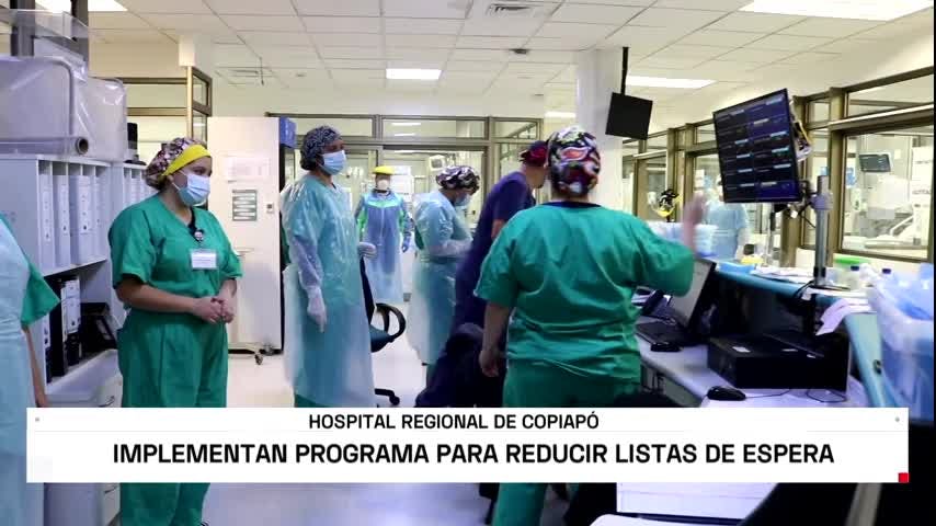 Hospital Regional de Copiapó implementa programa para reducir listas de espera