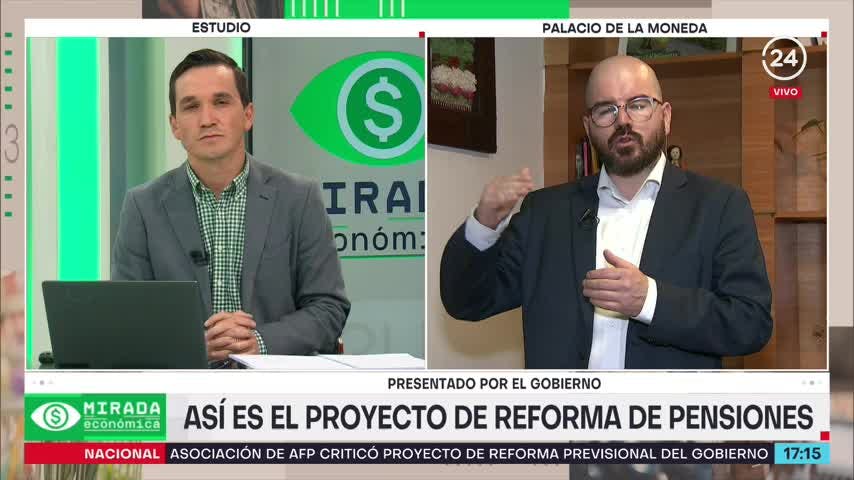 Jackson por reforma de pensiones: Ojalá las fuerzas políticas no se parapeten en una postura inicial