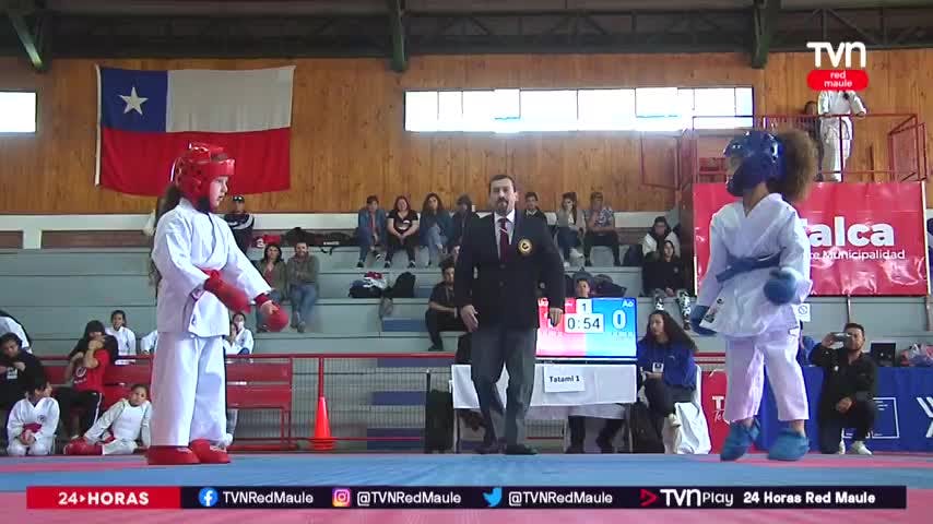 Abierto de Karate se realizó en Talca
