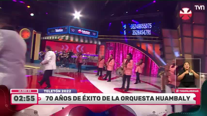 La Orquesta Huambaly contagió con su ritmo a todos en la Teletón