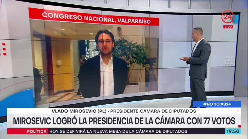 Diputado Mirosevic: Vamos a tener un diálogo con la oposición porque hay que cuidar la democracia