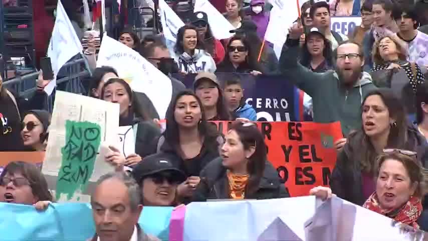 En paro profesores de Talcahuano