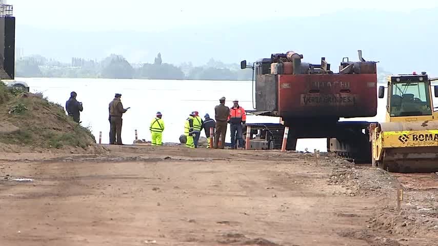2 máquinas destruidas en atentado en zona urbana de Concepción