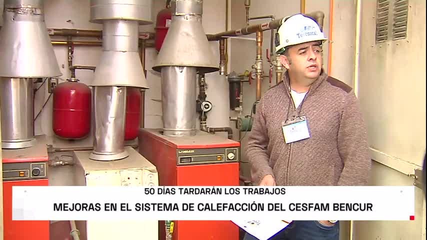 MEJORAS EN EL SISTEMA DE CALEFACCIÓN DEL CESFAM BENCUR