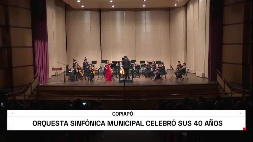 Orquesta Sinfónica celebró sus 40 años de trayectoria