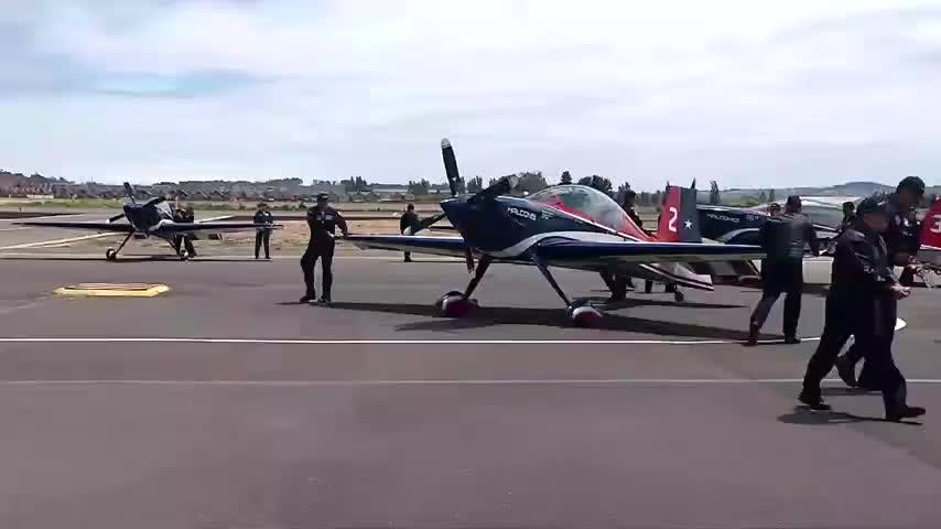Halcones de la FACH traen nuevo espectáculo a Concepción