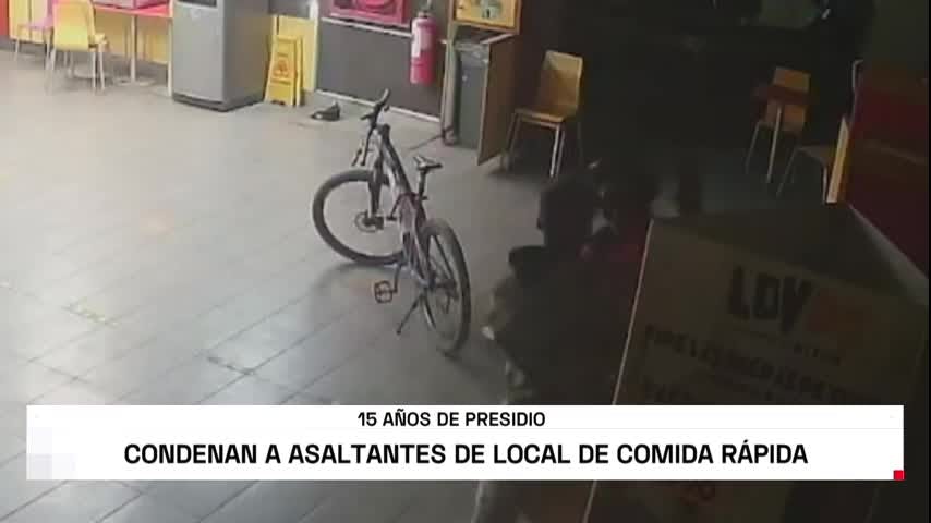 15 años para asaltantes