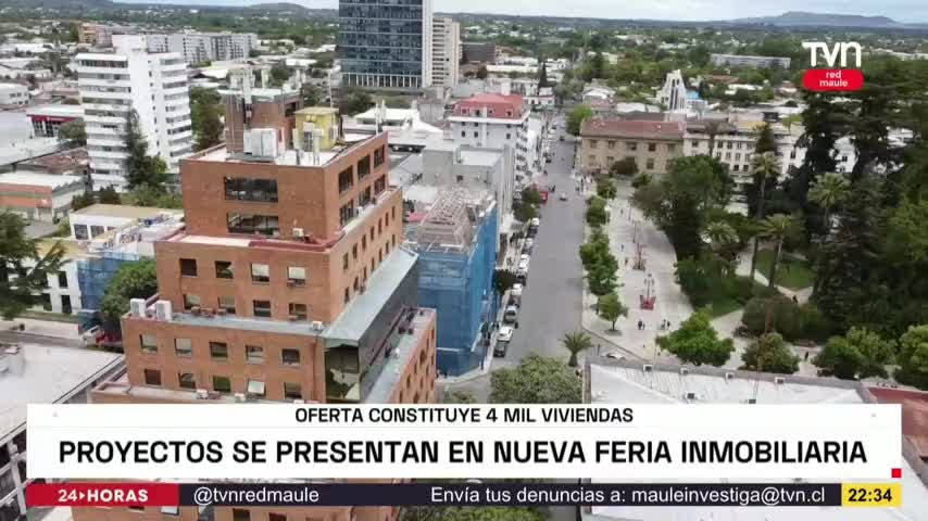 ¡Con 20 proyectos! Partió la Feria Inmobiliaria de Talca