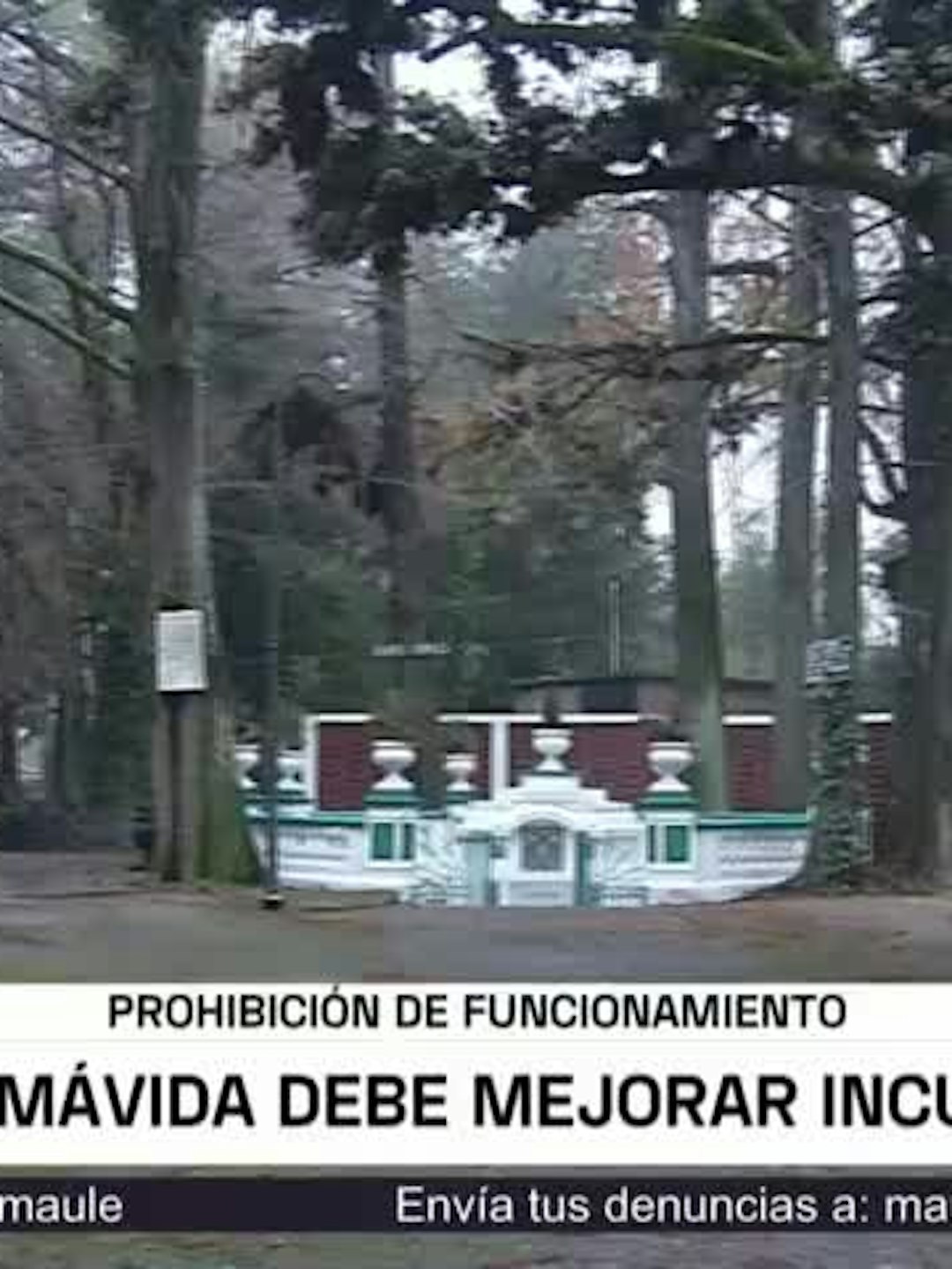 Hotel de Panimávida con prohición de funcionamiento