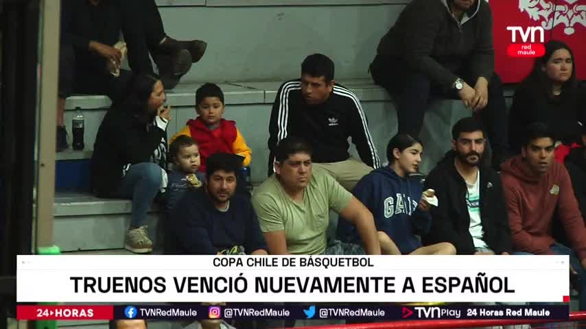 Clásico talquino se vivió en el básquetbol