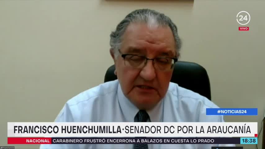 Huenchumilla (DC) e indicaciones de la oposición a Ley Antiterrorista: No me gusta que se coloquen condiciones