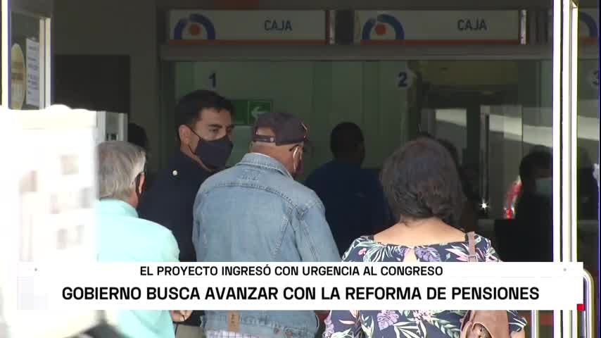 Gobierno busca avanzar con la reforma de pensiones