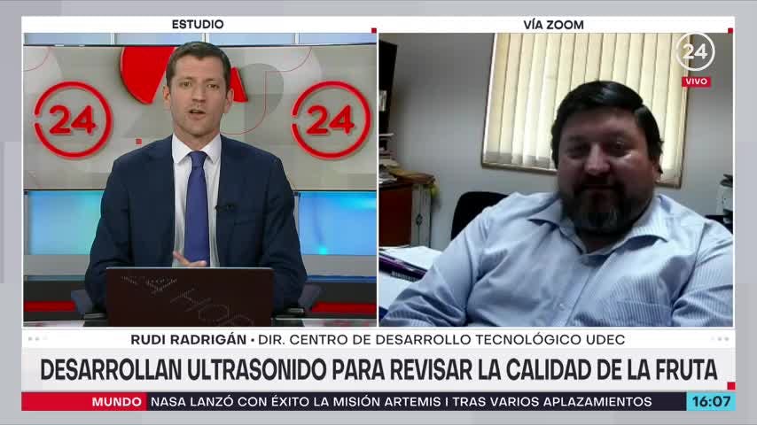 Desarrollan ultrasonido para revisar la calidad de la fruta: ganaron premio Avonni