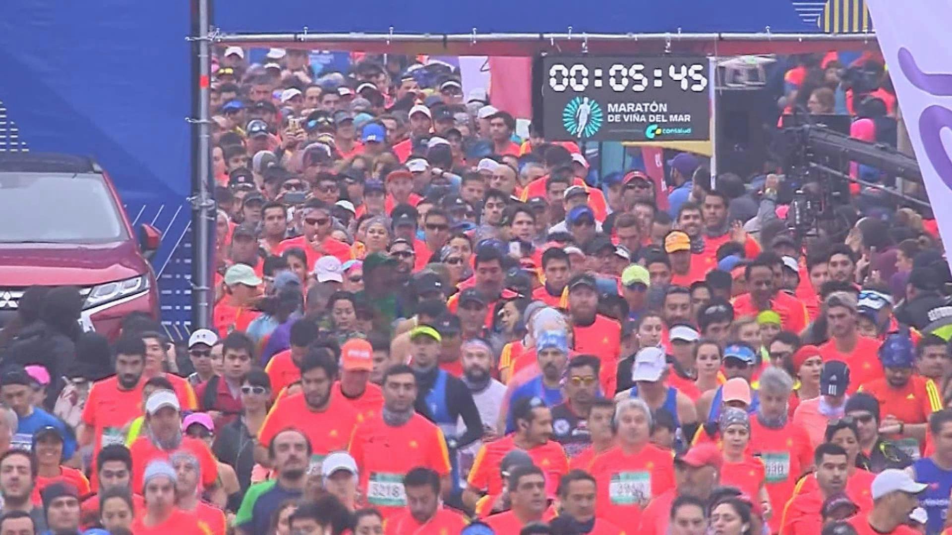 Corredores ya están listos para enfrentar la Maratón de Viña del Mar 2022