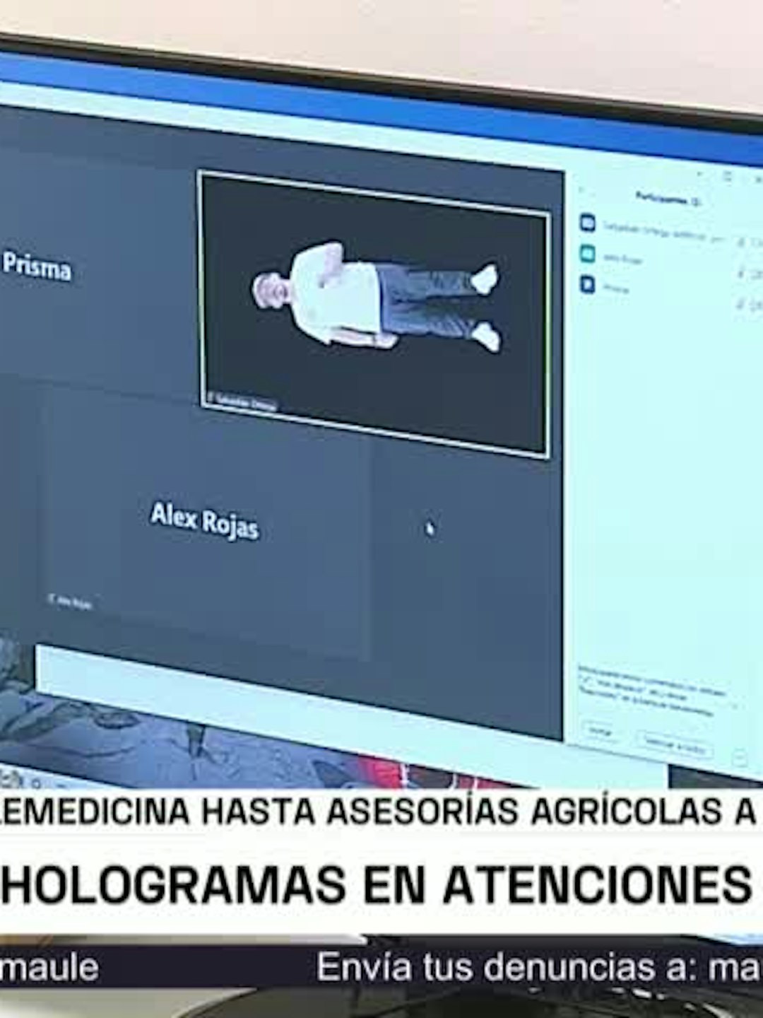 Hologramas prometen revolucionar la telemedicina y agricultura