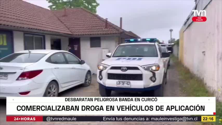 Desbaratan banda liderada por 3 hermanos en Curicó