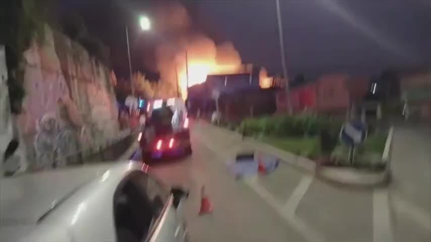 Incendio destruyó siete casas en Tomé