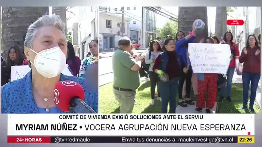 Comité de Vivienda exigió soluciones ante Serviu