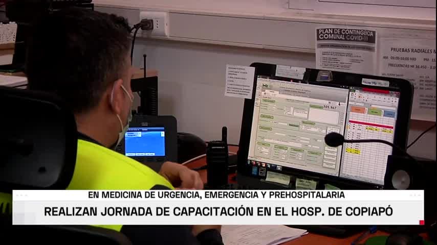Realizan jornada de capacitación en el Hospital Regional de Copiapó