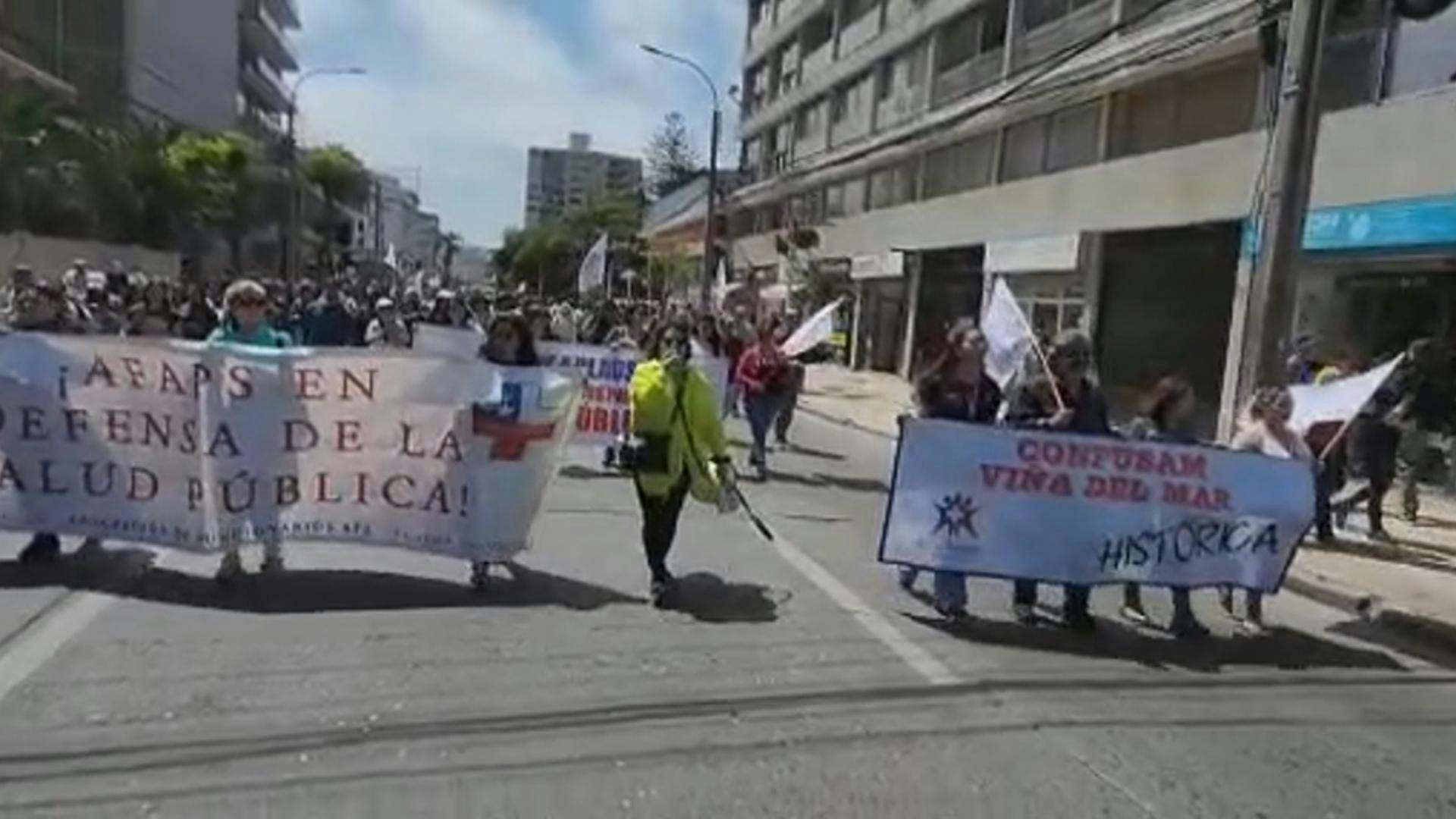 Funcionarios de la salud municipal de Viña del Mar piden pago de cotizaciones atrasadas para intentar llegar a acuerdo con el municipio