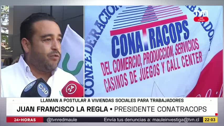 Llaman a postular a viviendas sociales para trabajadores