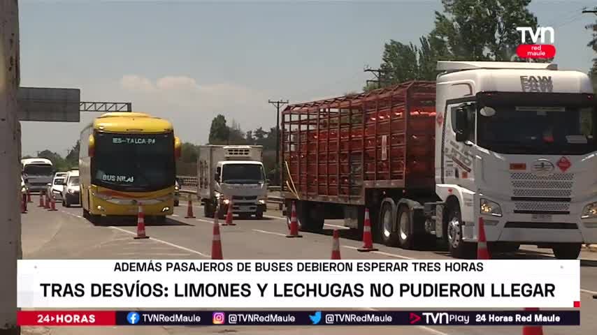 Paro de camiones bloquea llegada de vegetales del Norte