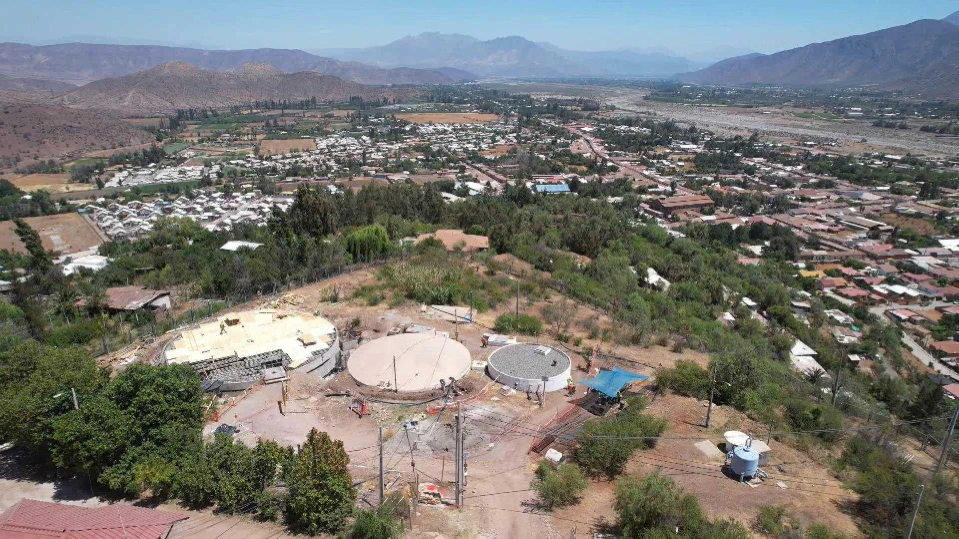 Nuevo estanque proveerá de agua a la afectada comuna de Putaendo por la sequía