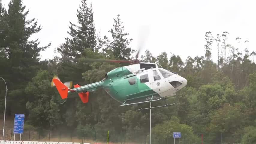 Positivo balance en simulacro de emergencia en la autopista del Itata