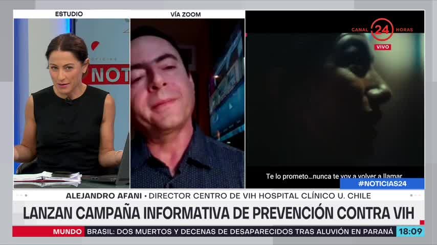 Campaña informativa contra el VIH: Existirían, al menos, 20 mil personas no diagnosticadas